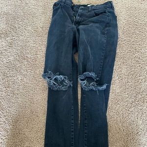 Black mom jeans